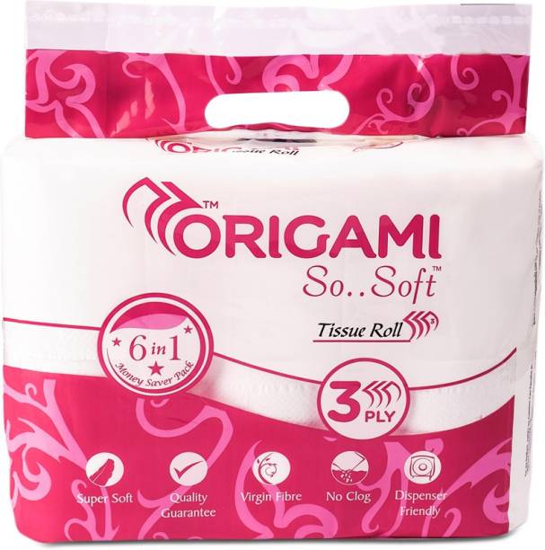 Origami So Soft Toilet Paper Roll