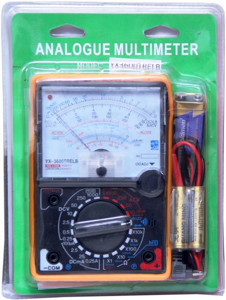 GoodsBazaar YX-3600 Manual Electrical Multitester Voltmeter Ammeter Ohmmeter Voltage Current Analog Multimeter