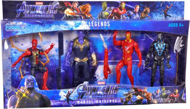 Toyvala Collection Of Super Hero's Action Figures Toys Set