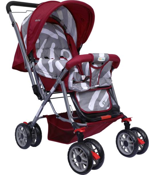 1st Step Yoyo Baby Stroller With 5 Point Safety Harness And Reversible HandleBar Stroller