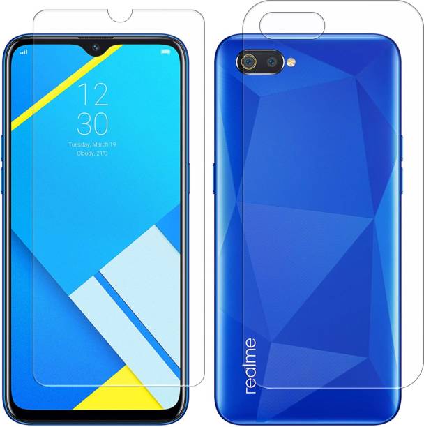 AS Front and Back Screen Guard for Realme C2, OPPO A1K