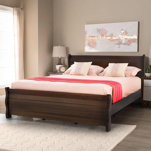 RoyalOak Denmark Solid Wood Queen Bed