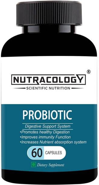 Nutracology Probiotic Capsules 20 billion CFU 14 probiotic strains for digestion 60 capsules