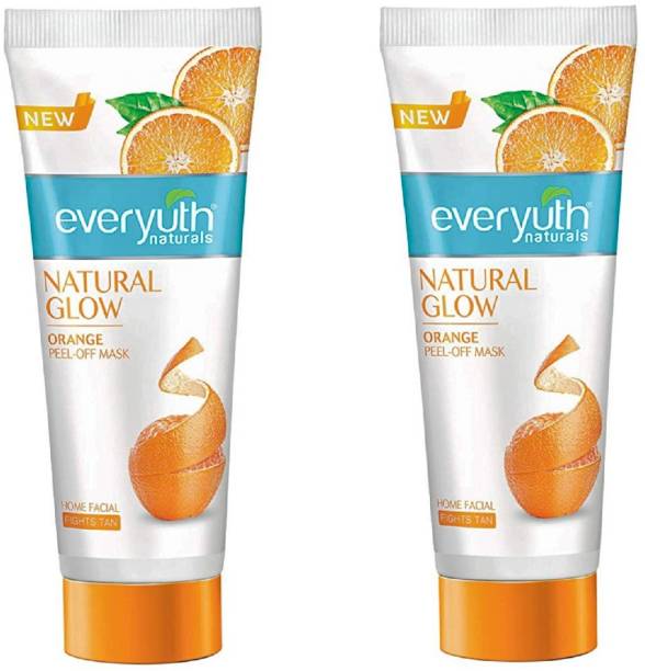 Everyuth Naturals NATURAL GLOW ORANGE PEEL-OFF MASK 50 ML (PACK OF 2) #13