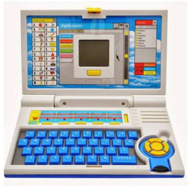 himanshu tex Educational Computer ABC and 123 Learning Kids Laptop with LED Display and Music
