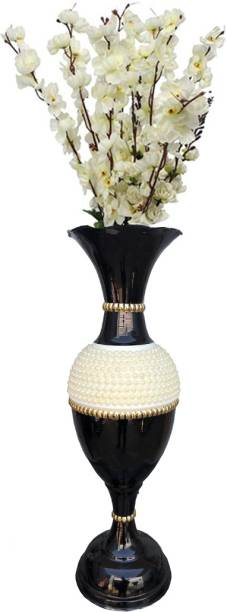 zyrah METAL FLOWER VASE FOR HOME AND OFFICE DECORATION PURPOSE Iron Vase
