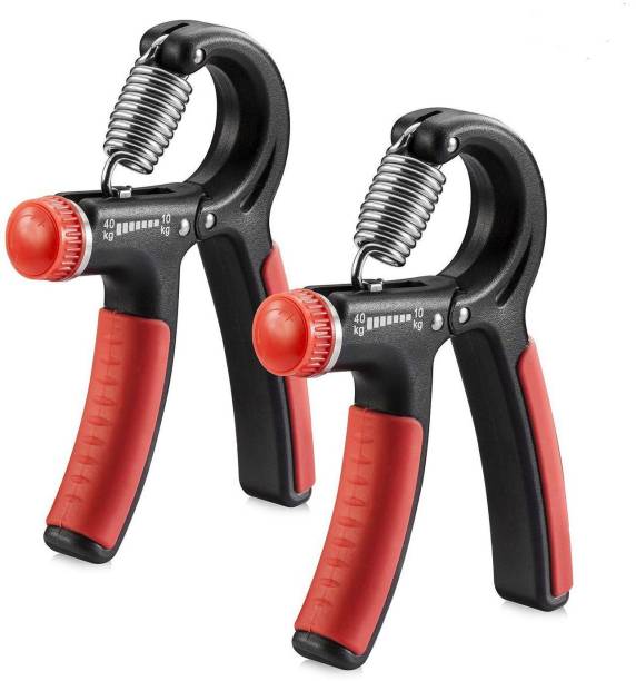 Khargadham 2PC Hand Gripper Strength Trainer with Adjustable resist for Finger, Hand & Wrist Hand Grip/Fitness Grip