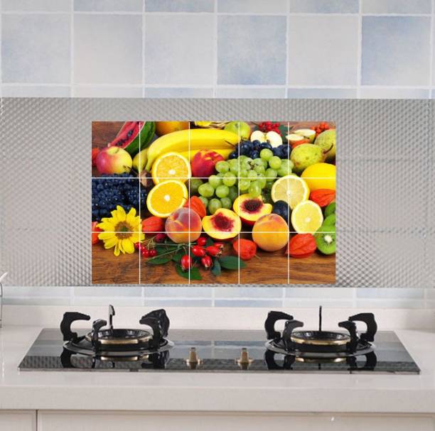 Fruits Kitchen Wallpaper 3D Poster