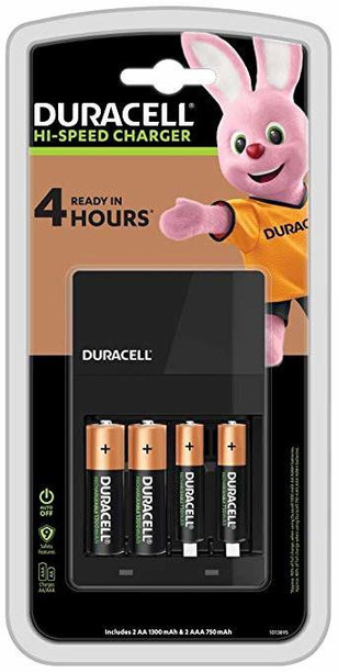 AAA lot of 2 NEW Duracell Rechargeable Quick Charger With Batteries 2 AA 2