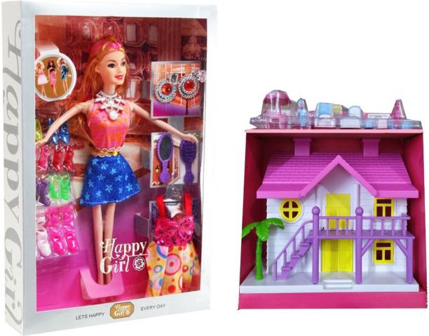 poksi doll and doll house combo for girls