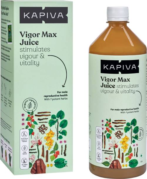 Kapiva Vigor Max Juice | For Male Reproductive Health | 7 potent Ayurvedic herbs for Vigour and Vitality