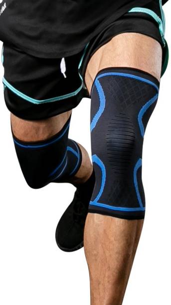 Leosportz (1pair) of Sports Pain Relief knee sleeve knee cap knee guard Knee Support
