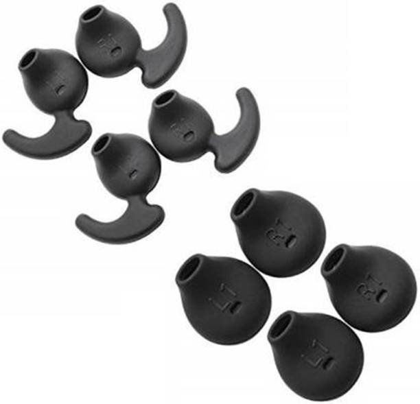 Soomapa 8 Pcs (4 Pair) For S6 and S7 samsung level earbuds black earbuds In The Ear Headphone Cushion In The Ear Headphone Cushion