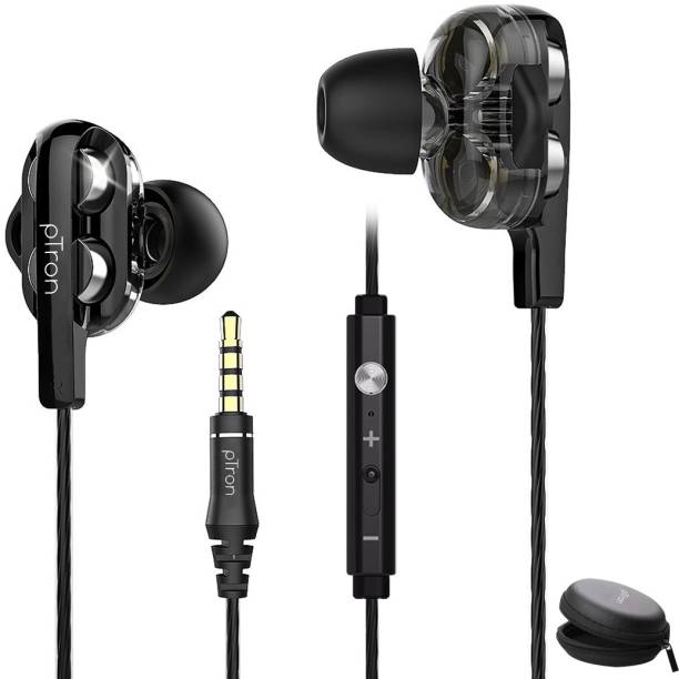 PTron Boom Pro Dual Driver Wired Headset