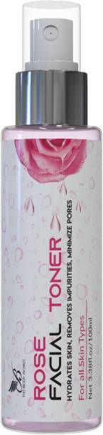 The Body Avenue Rose Face Toner for Skin Purifying, Anti Acne, Nourishment, Unclog Pore for All Skin Type Men & Women