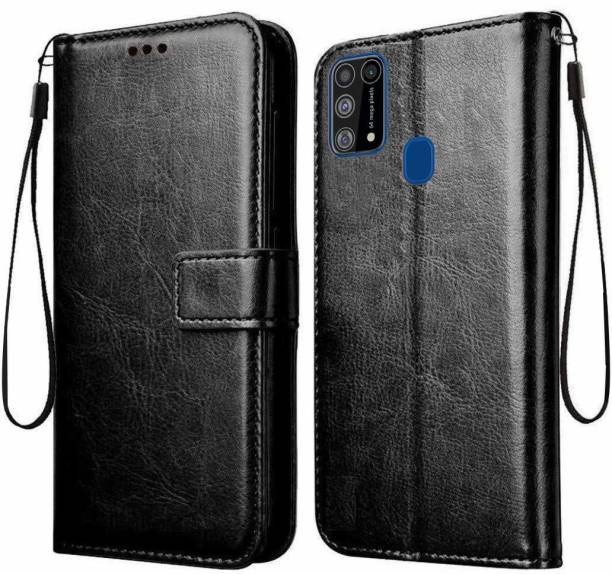 Tingtong Wallet Case Cover for Samsung Galaxy M31, Samsung Galaxy F41, Samsung Galaxy M21, Samsung Galaxy M21 2021, Samsung Galaxy M30s