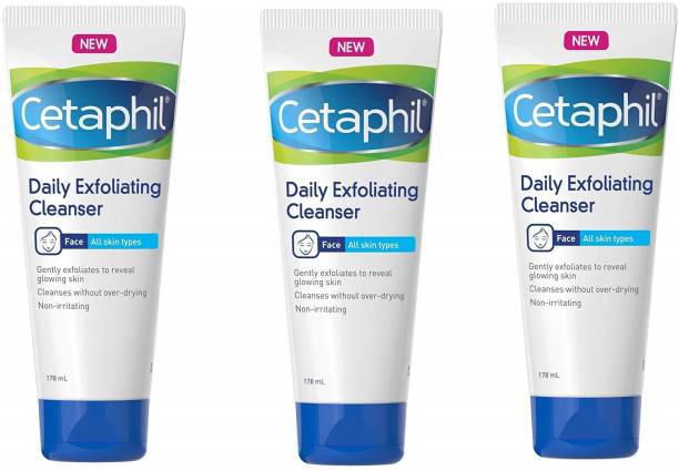 Cetaphil Daily Exfoliating Skin Cleanser For Glowing Skin