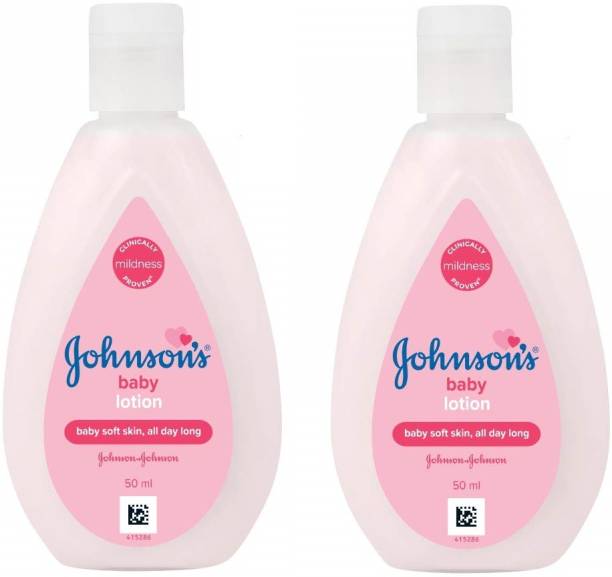 JOHNSON'S Lotion, 50ml (pack of 2)