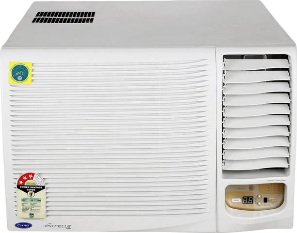 Carrier 2 Ton 3 Star Window AC – White (24k Estrella Neo 3 Star Window, Copper Condenser)