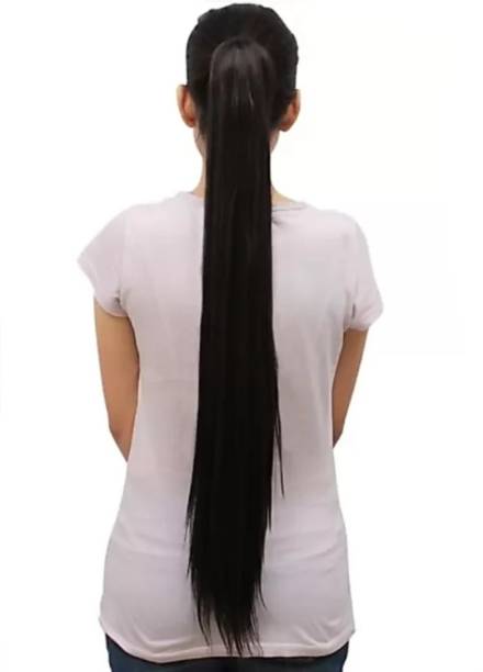 Alizz Wrap around ponytail straight silky Hair Extension