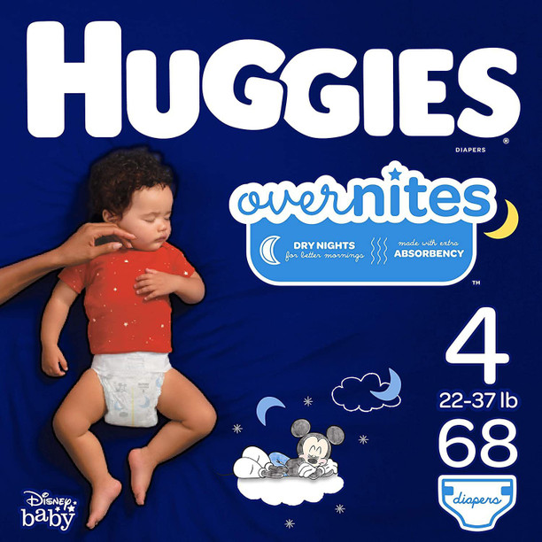 huggies overnites size 4