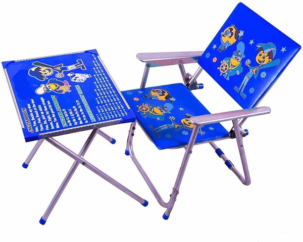 Kids Childrens Plastic Garden or Inside table and chairs set for Boys and Girls Red Blue Green Pink