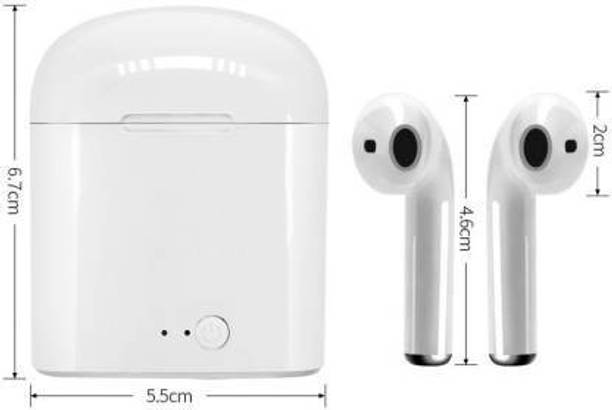 Top Headset Earbuds cheap price 5stars Flipkart in India 25 EFTSOON i7s sport Wireless Earphones With Charging Box Bluetooth Bluetooth Headset
