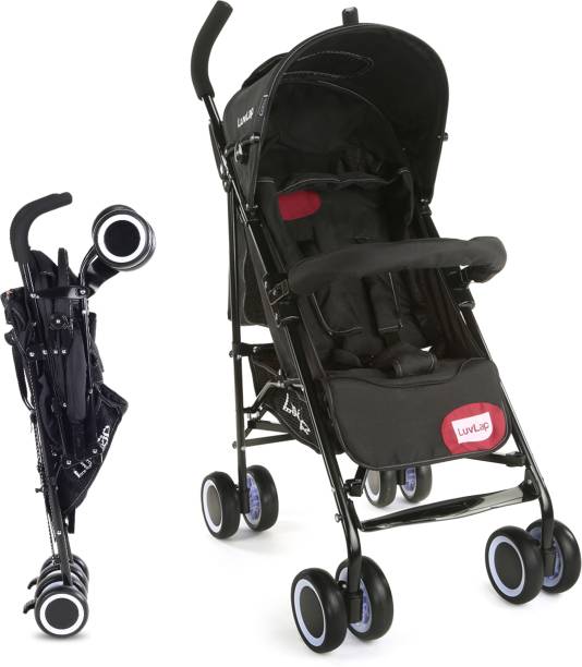 LuvLap City Stroller/Buggy, Compact & Travel Friendly, for Baby/Kids, 6-36 Months, Stroller