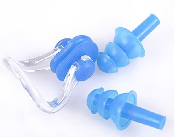 Innayat Swimming Nose Clip And Ear Plugs Set Ear Plug & Nose Clip