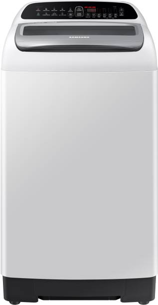 SAMSUNG 6.5 kg 5 Star Inverter with Diamond Drum Fully Automatic Top Load Grey