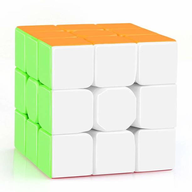 K A Enterprises High Speed Stickerless Magic Brainstorming Puzzle Cube Game (1 Pieces)
