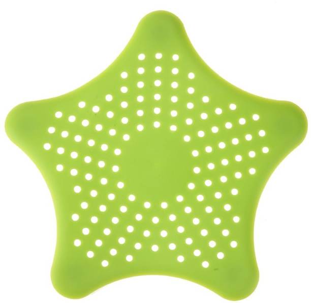 Ladila Silicone Star Shaped Sink Filter Bathroom Hair Catcher, Drain Strainers Cover Trap for Basin Hair Wash Basin Hair Wash Basin