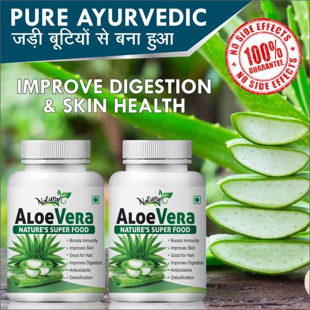 NATURAL Aloevera Boost Immiunity Improve Skin & Hair 100% Ayurvedic