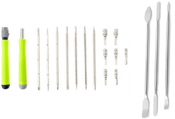 Top Headset Parts cheap price 5stars Flipkart in India 71 wroughton 16 in 1 Professional Multi-bits Interchangeable Screwdriver Tool for Mobile Phone, PC, Laptop and Gadgets With Set of 3 Metal Openers for Mobile Phone and Gadget Repairing Supporting Tools Precision Screwdriver Set