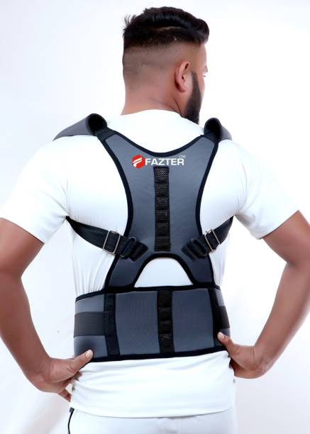 FAZTER Premium magnetic Posture corrector belt | Adjustable Posture Correction Back & Abdomen Support