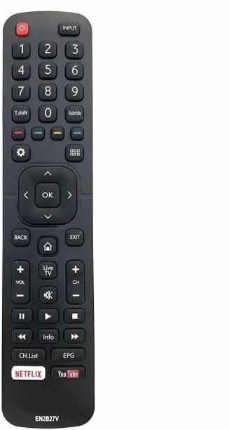 Akshita TV EN2B27V LED LCD Smart HD TV Remote Control YouTube & Netflix Function ( Chake Image With Old Remote ) VU Remote Controller