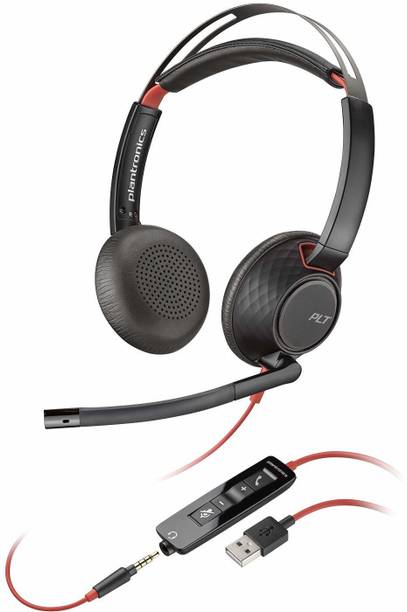 Top Headset Tablet cheap price 5stars Flipkart in India 80 PLANTRONICS Blackwire 5220/C5220 Wired Headset