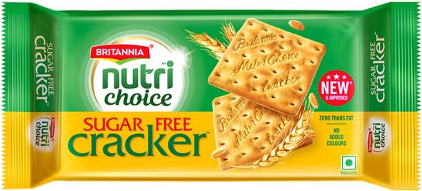 BRITANNIA Nutrichoice Sugar Free Cracker Salted Biscuit