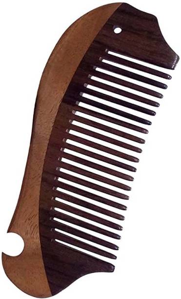Simgin Wide Tooth Rose and Neem Wooden Comb
