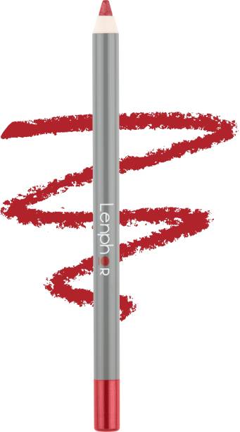 Lenphor Rebel Lip Liner Pencil Long Lasting Matte Finish Lover Red- 06