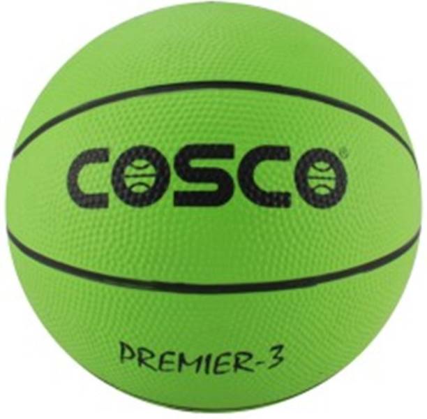 COSCO Size-3 Green Junior Basketball - Size: 3