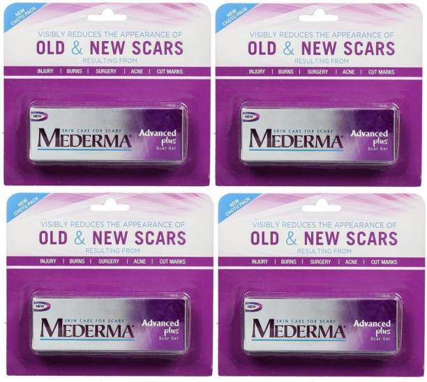 MEDERMA Advanced Plus Gel-Skin Care For Scars, 5gm each...