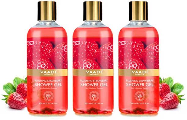 VAADI HERBALS Shower Care With Blushing Starwberry