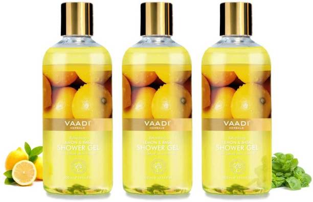 VAADI HERBALS Refreshing Bath Gel - Lemon And Basil Shower Gel