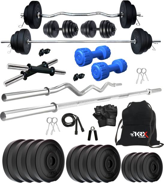 KRX 40 kg PVC 40 KG COMBO 42 Home Gym Combo