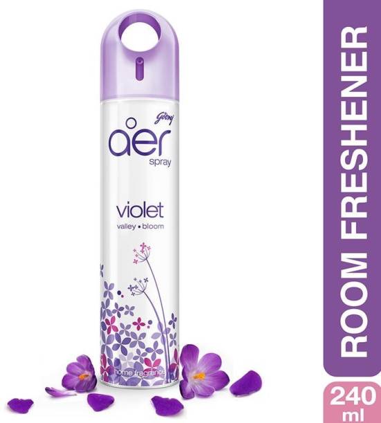 Godrej Violet Valley Bloom Air Freshener for Home & Office Spray