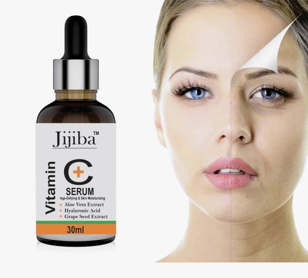 jijiba Vitamin C + Serum With Hyaluronic Acid - Anti Wrinkle & Anti Ageing