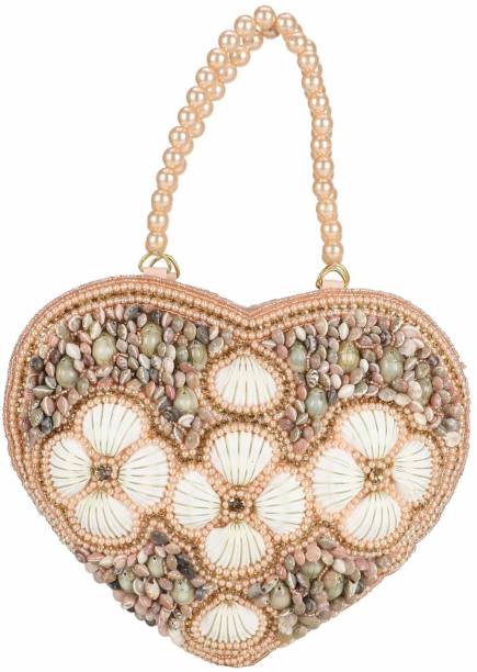 Party, Casual Pink  Clutch  - Regular Size Price in India