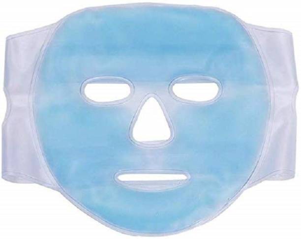 StarSaif Face Cooling Gel Mask, Reusable Hot Cold Facial Ice Mask Face Gel Pad for Swollen Face, Dark Circles, Headache, Migraine, Stress Relief Face Mask, Face Cooling Therapy  Face Shaping Mask