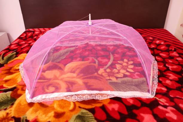 Dhuloom Polyester Infants Washable Baby Mosquito Net 6 stick Big Size Mosquito Net